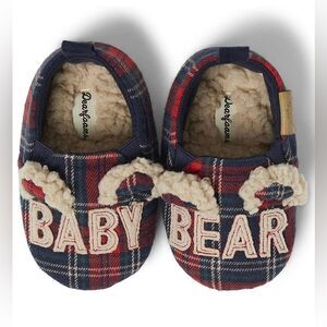Dearfoams Unisex-child Baby Bear Slipper sz (9-12 months)